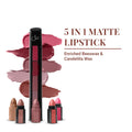 CUFFS N LASHES Penta 5 In 1 Matte Lipstick - 02 Nude | Grocsy