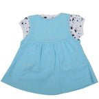 NammaBaby Baby Girl's A-Line Mini Frock Dress - Blue 114 | Grocsy