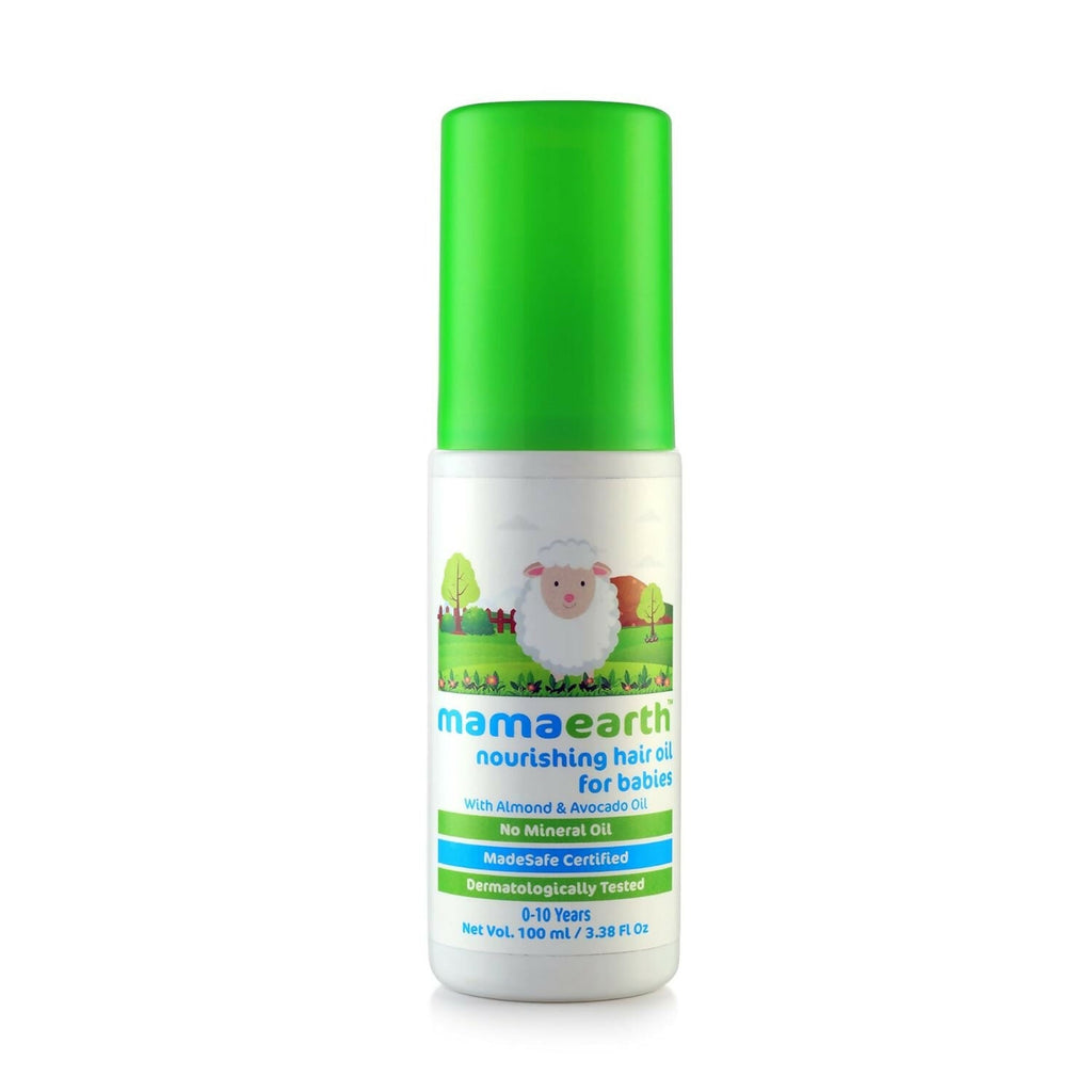 Mamaearth Nourishing Hair Oil & Mineral Based Sunscreen | Grocsy