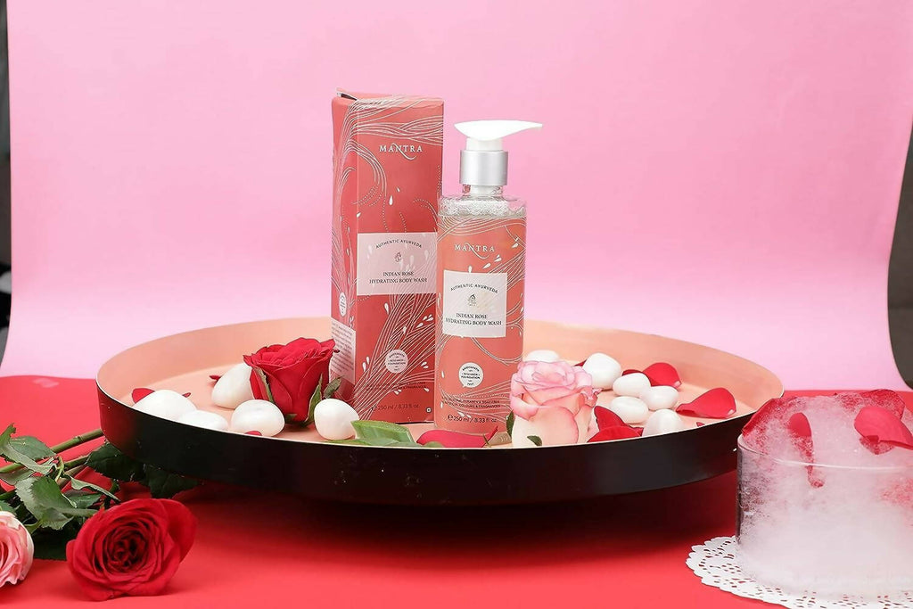 Mantra Herbal Indian Rose Hydrating Body Wash | Grocsy