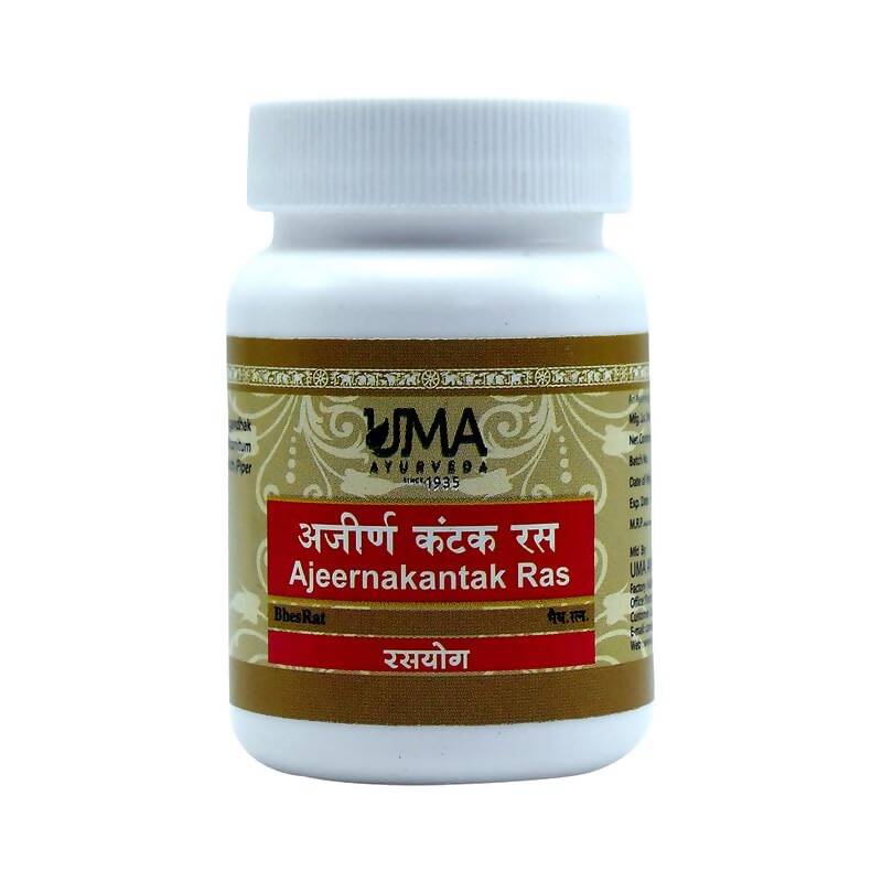 Uma Ayurveda Ajeernkantak Ras Tablets | Grocsy