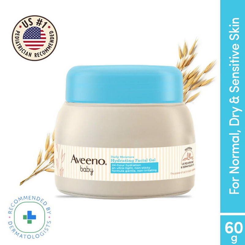 Aveeno Baby Daily Moisture Hydrating Facial Gel (Cream) | Grocsy