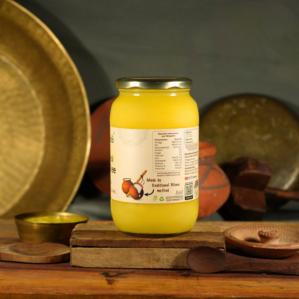 Kasutam A2 Desi Cow Bilona Ghee | Grocsy