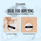 MARS Cosmetics Puffect Powder Puff with Strap - Pack of 2 | Grocsy