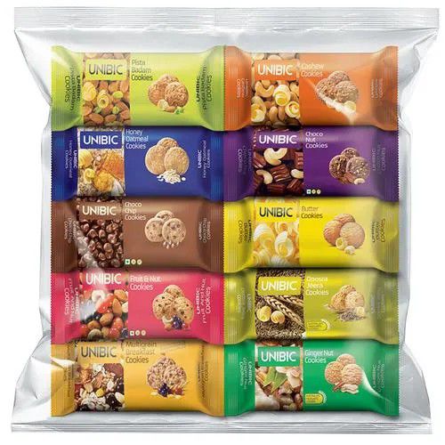 Unibic Assorted Cookies, 67.5g (Pack of 10) | Grocsy