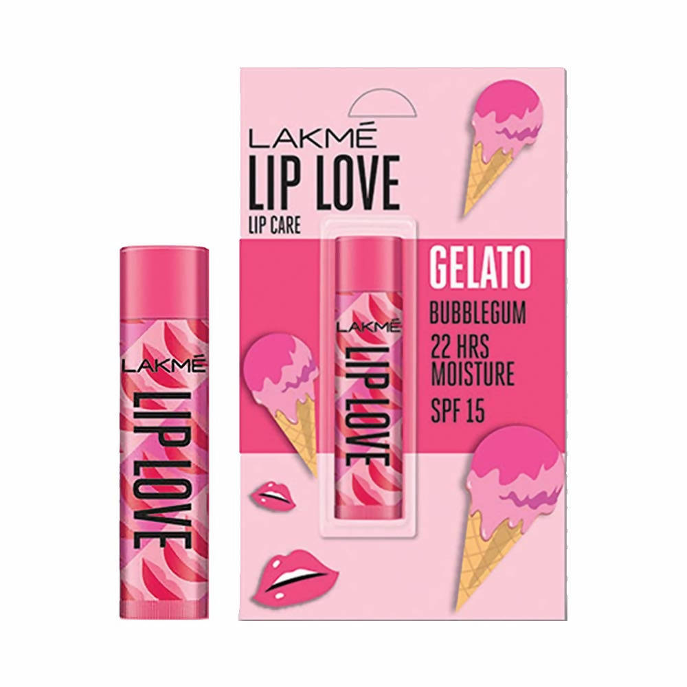 Lakme Lip Love Gelato Chapstick - Bubblegum | Grocsy