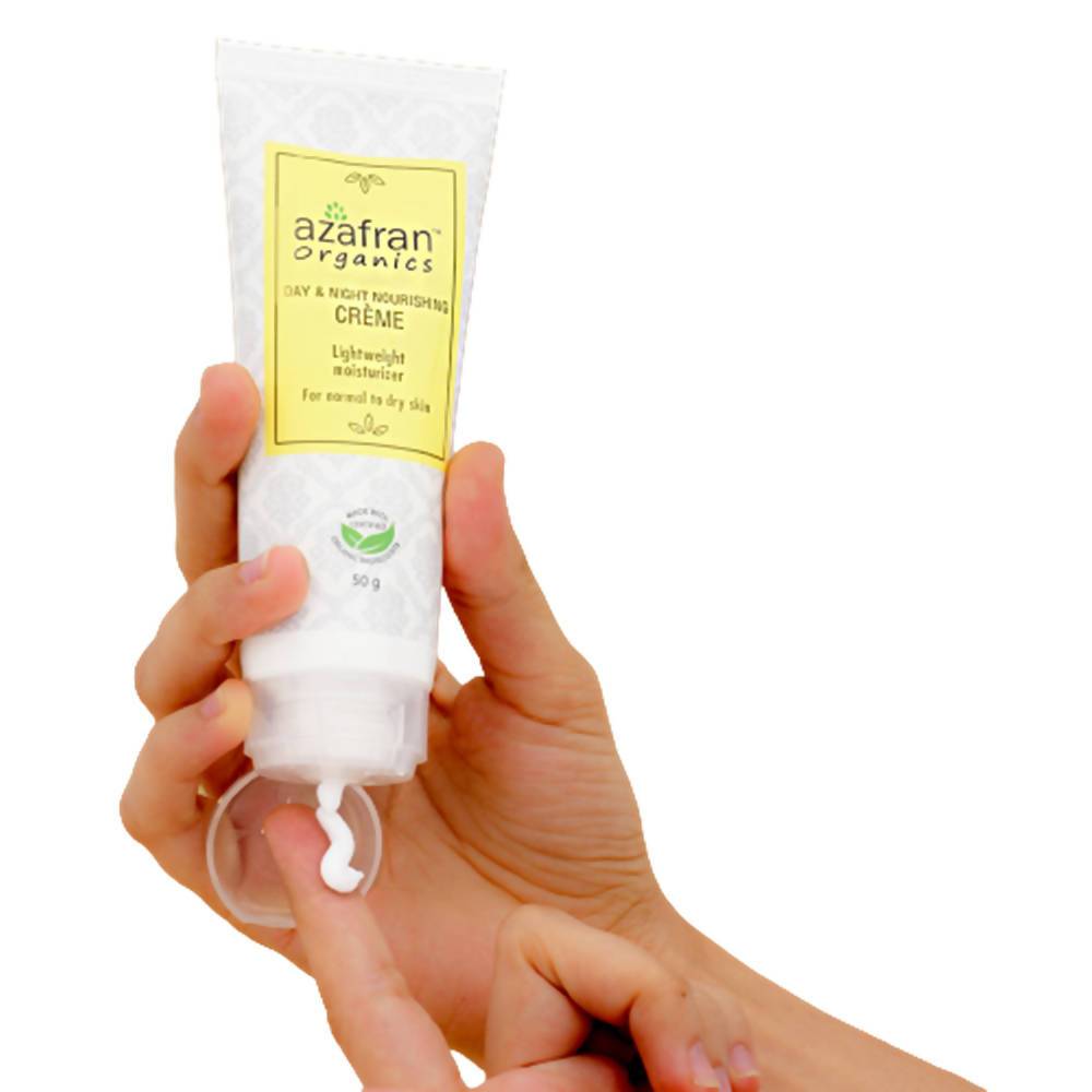 Azafran Organics Day & Night Nourishing Cream | Grocsy
