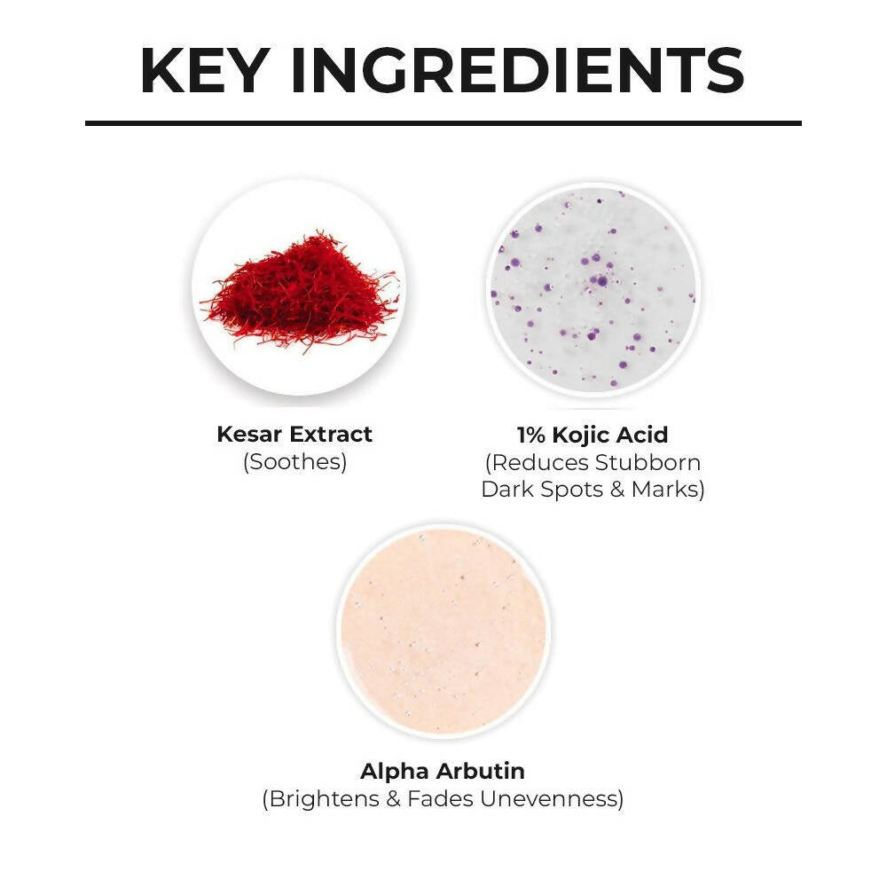 Dr. Sheth's Kesar & Kojic Acid Oil-Free Moisturizer - Hydrates & Fades Pigmentation | Grocsy