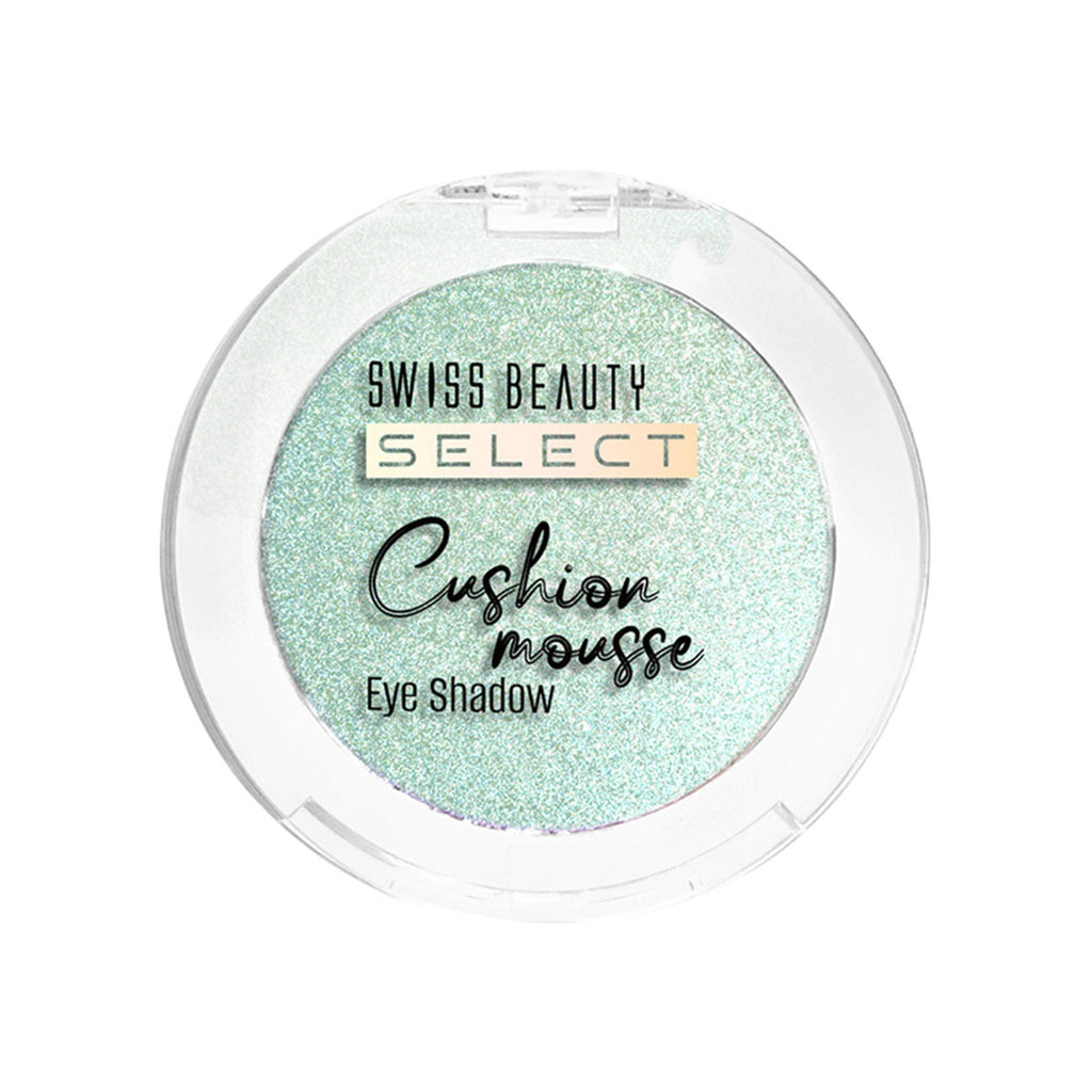 Swiss Beauty Select Cushion Mousse Eyeshadow - 3 Aurora Green | Grocsy