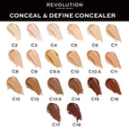 Makeup Revolution Conceal And Define Concealer - C2 | Grocsy