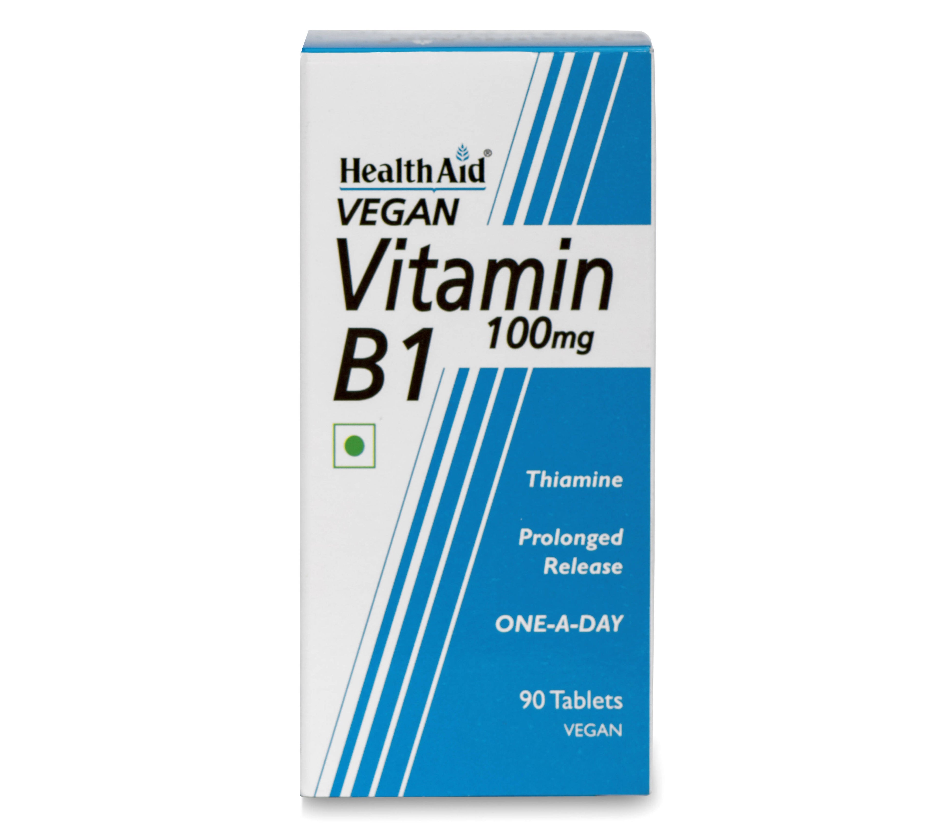 HealthAid Vitamin B1 100 mg Thiamin Tablets | Grocsy