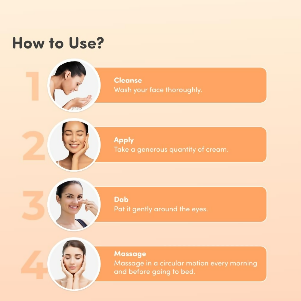 Mylo Care Under Eye Cream with Under Eye Roll-on | Grocsy
