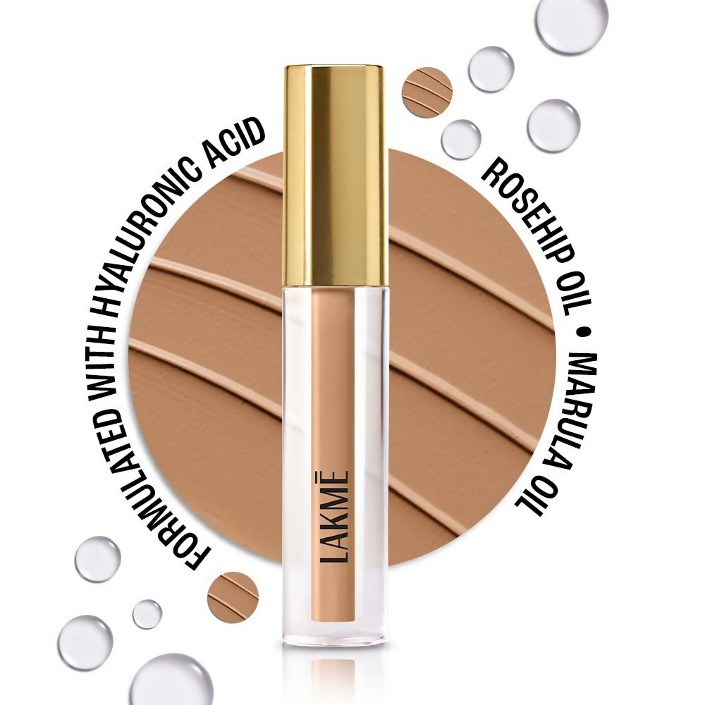 Lakme 9 To 5 Hya Matte Liquid Concealer - Cinnamon | Grocsy