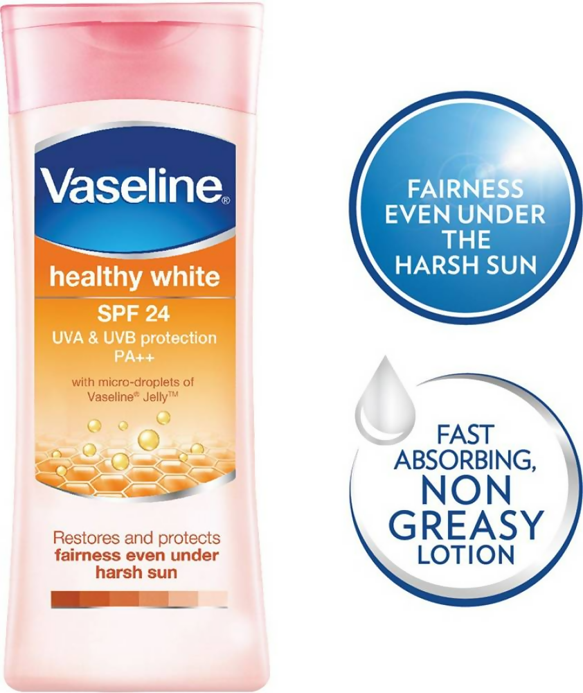 Vaseline Healthy White SPF 24 UVA and UVB protection PA++ | Grocsy