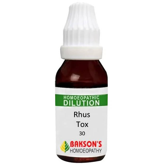 Bakson's Homeopathy Rhus Tox Dilution | Grocsy