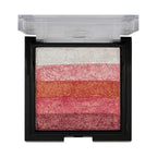 Fashion Colour Shimmer Brick & Blusher 2 in 1 Glow Bronzer Powder-Shade 01 (Medium To Fair) | Grocsy