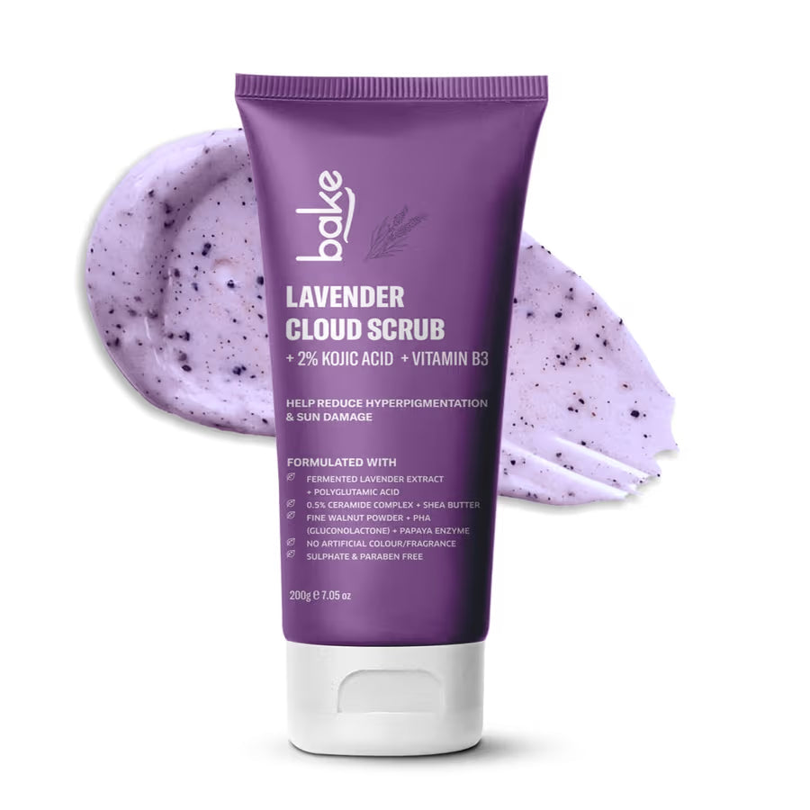 Bake 2% Kojic Acid Lavender Smoothie Body Scrub | Grocsy