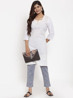 TAG 7 Women Acrylic Pack of 2 Wool Blend Ankle-Length Leggings Pants | Grocsy