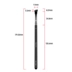Miss Claire M16 - Angled Brow Brush - Chrome | Grocsy