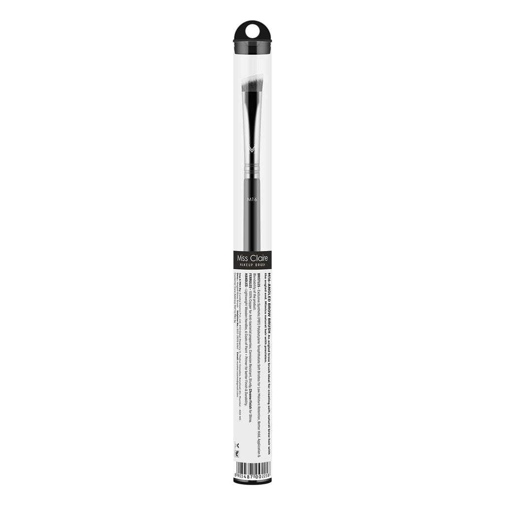 Miss Claire M16 - Angled Brow Brush - Chrome | Grocsy