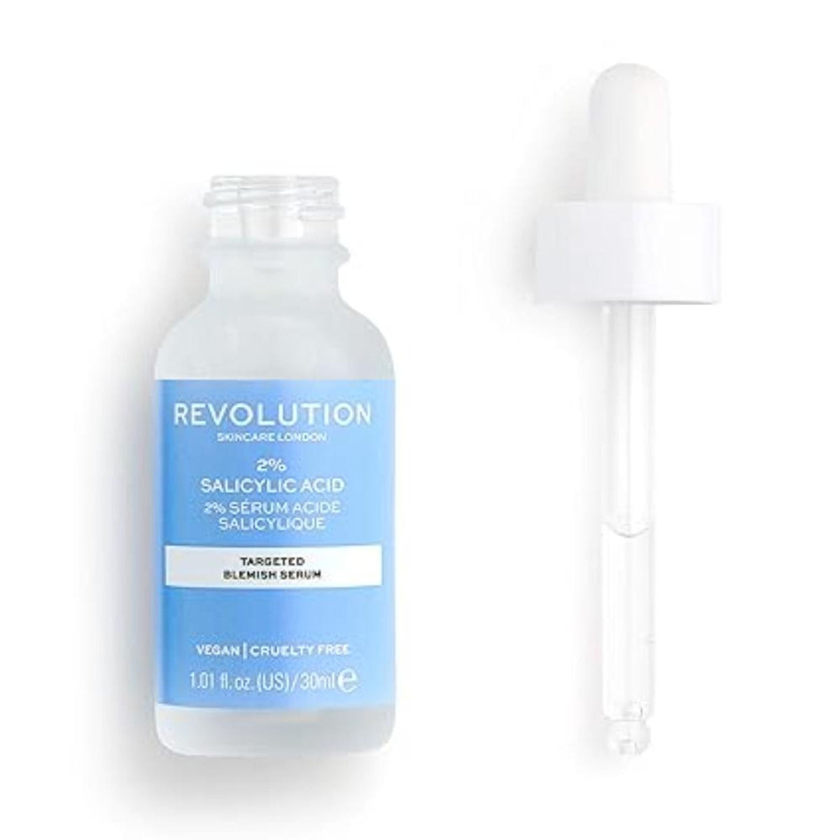 Makeup Revolution Skincare 2% Salicylic Acid BHA Anti Blemish Serum | Grocsy