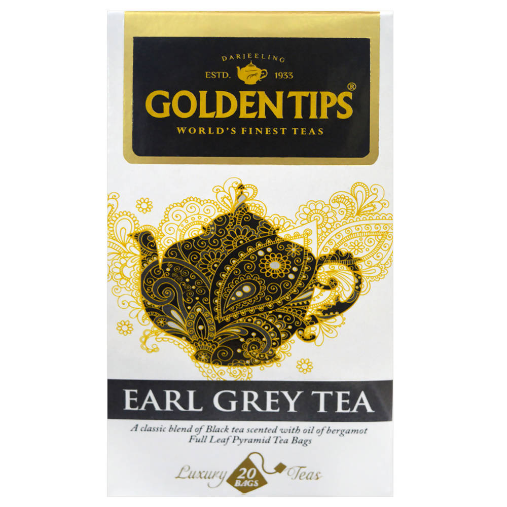 Golden Tips Full Leaf Pyramid - Tea Bags | Grocsy