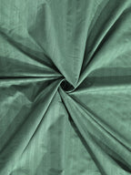 KLOTTHE Green Striped 210 TC Bedsheet with Pillow Covers | Grocsy