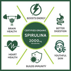 Carbamide Forte Organic Spirulina Tablets