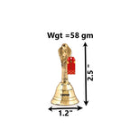 Uapan Brass Nagpari Garun Puja Bell | Grocsy