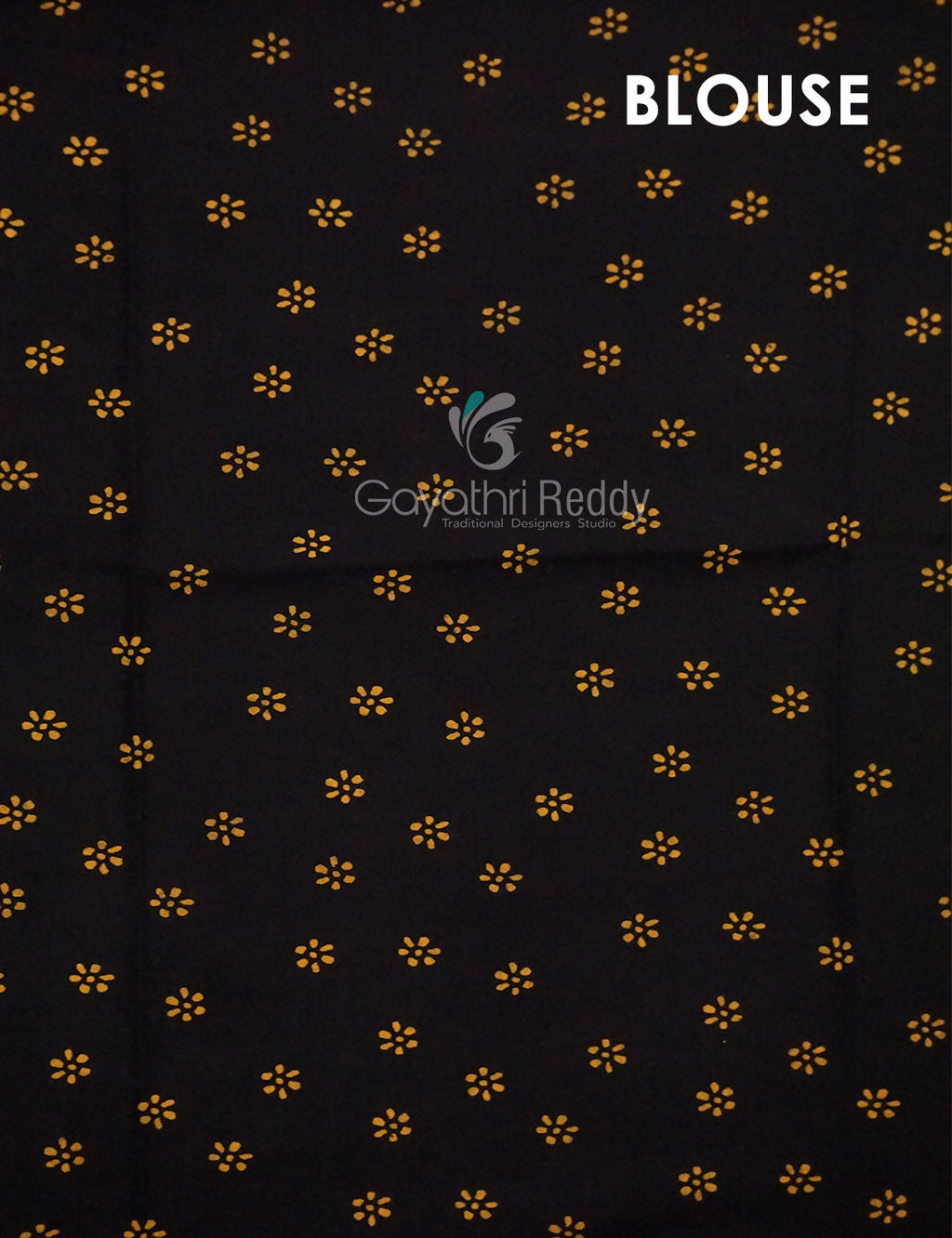 Mustard Yellow And Chikoo Coloured Block Print Handloom Mulmul Cotton Saree By Gayathri Reddy Designer Studio | Grocsy