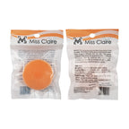 Miss Claire Lx051 Facial Scrubber Round - Peach | Grocsy