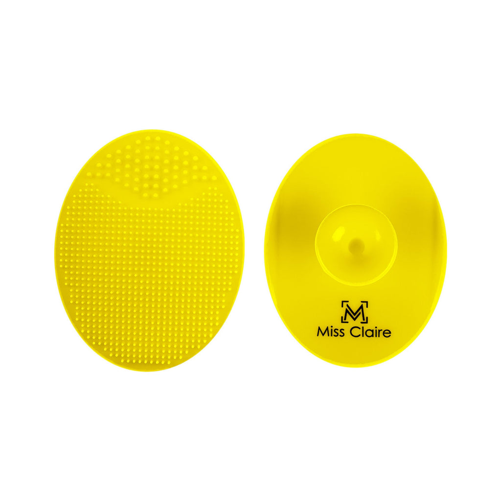Miss Claire Lx042 Facial Scrubber Oval - Lemon | Grocsy