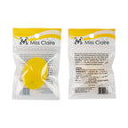 Miss Claire Lx042 Facial Scrubber Oval - Lemon | Grocsy