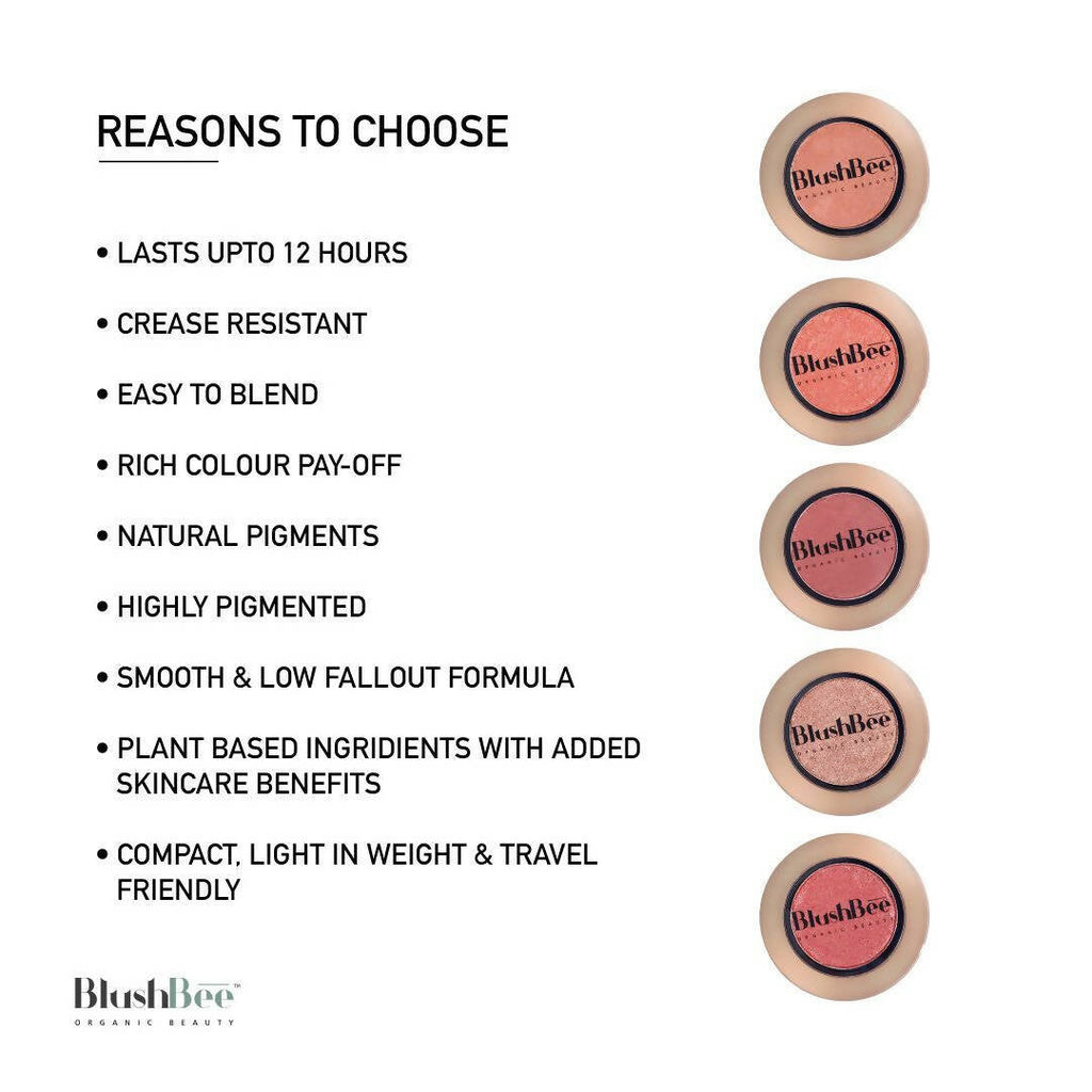 BlushBee Organic Beauty Natural Glow Blush - Ursa | Grocsy