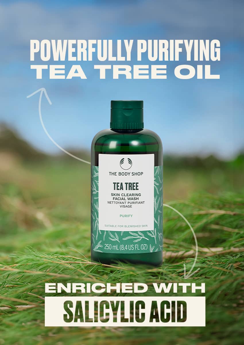 The Body Shop Tea Tree Skin Clearing Facial Wash | Grocsy