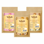 Vedask SandalWood Powder, Rose & Multani Mitti Powder | Grocsy