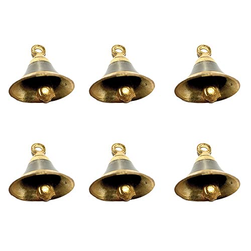 Uapan Brass Pooja Room Bells with J Hook | Grocsy
