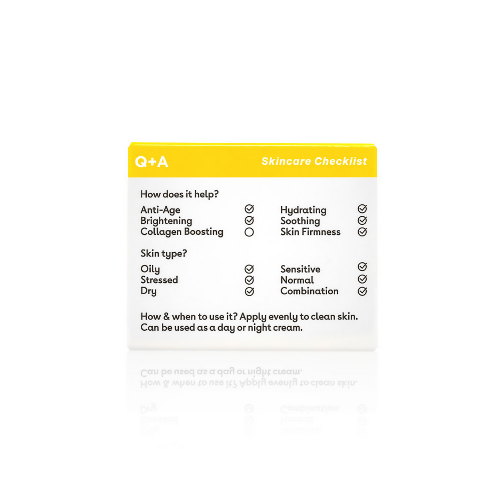 Q+A Ceramide Barrier Defence Face Cream | Grocsy