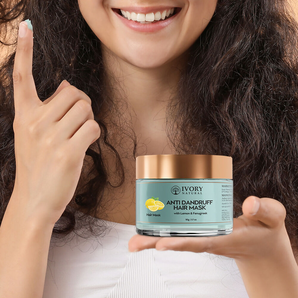 Ivory Natural Dandruff Hair Mask - Scalp Wellness, Assists With Dandruff For Both Men & Women | Grocsy