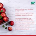 Joy Apple Face Wash For Skin Softening Dead Skin Removal & Exfoliation | Grocsy