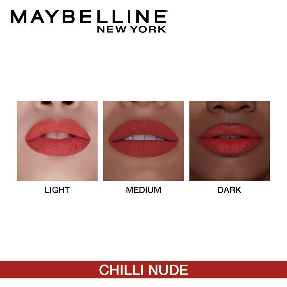 Maybelline New York Color Sensational Creamy Matte Lipstick / Chilli Nude | Grocsy