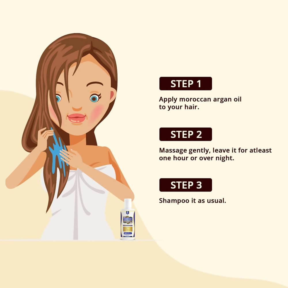 Mountainor Moroccan Argan Hair Growth Oil | Grocsy