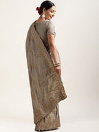kasee Sequinned Embellished Pure Silk Saree | Grocsy