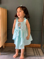 ArthLife Elsa Embroidered Dress | Grocsy