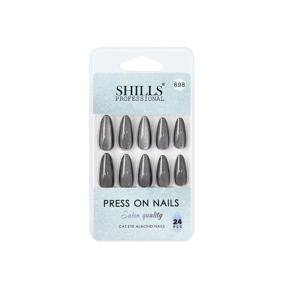 Shills Professional Reusable Press On Nails Log Almond - SPN698 | Grocsy