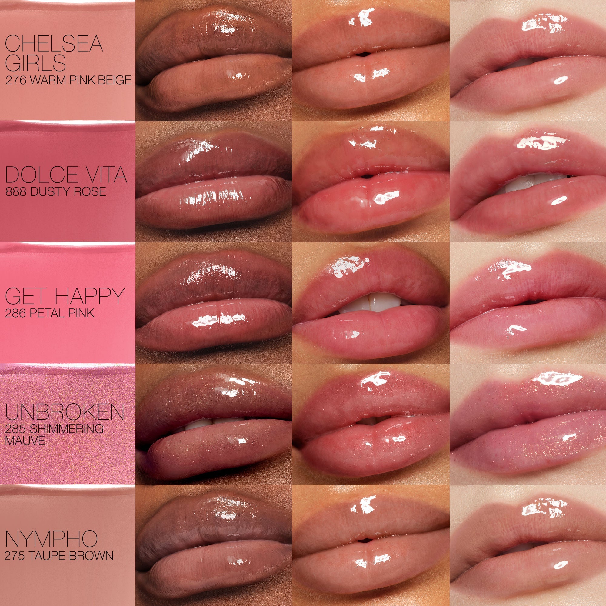 NARS Afterglow Lip Shine - Dolce Vita - 888 | Grocsy