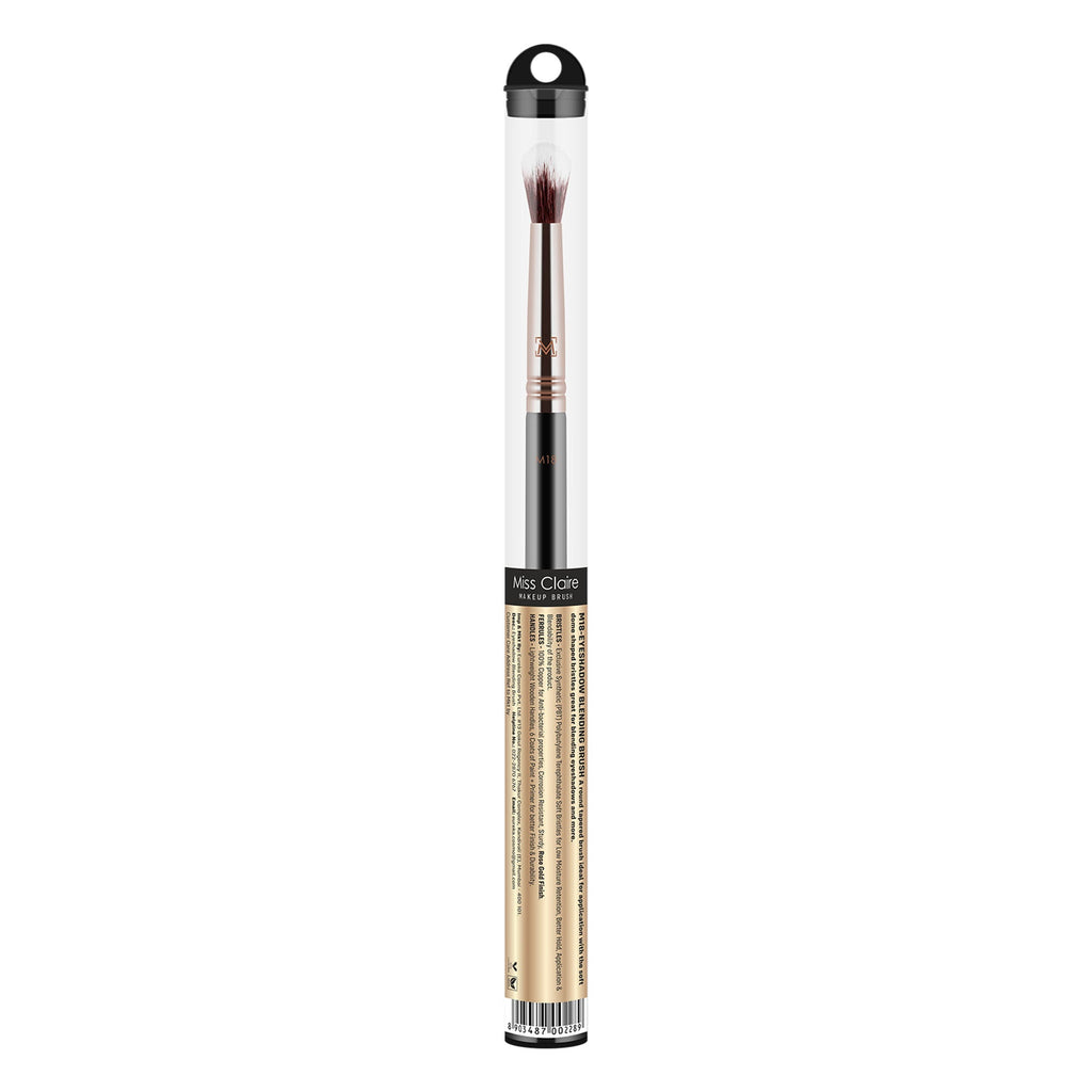 Miss Claire M18 - Eyeshadow Blending Brush - Rose Gold | Grocsy