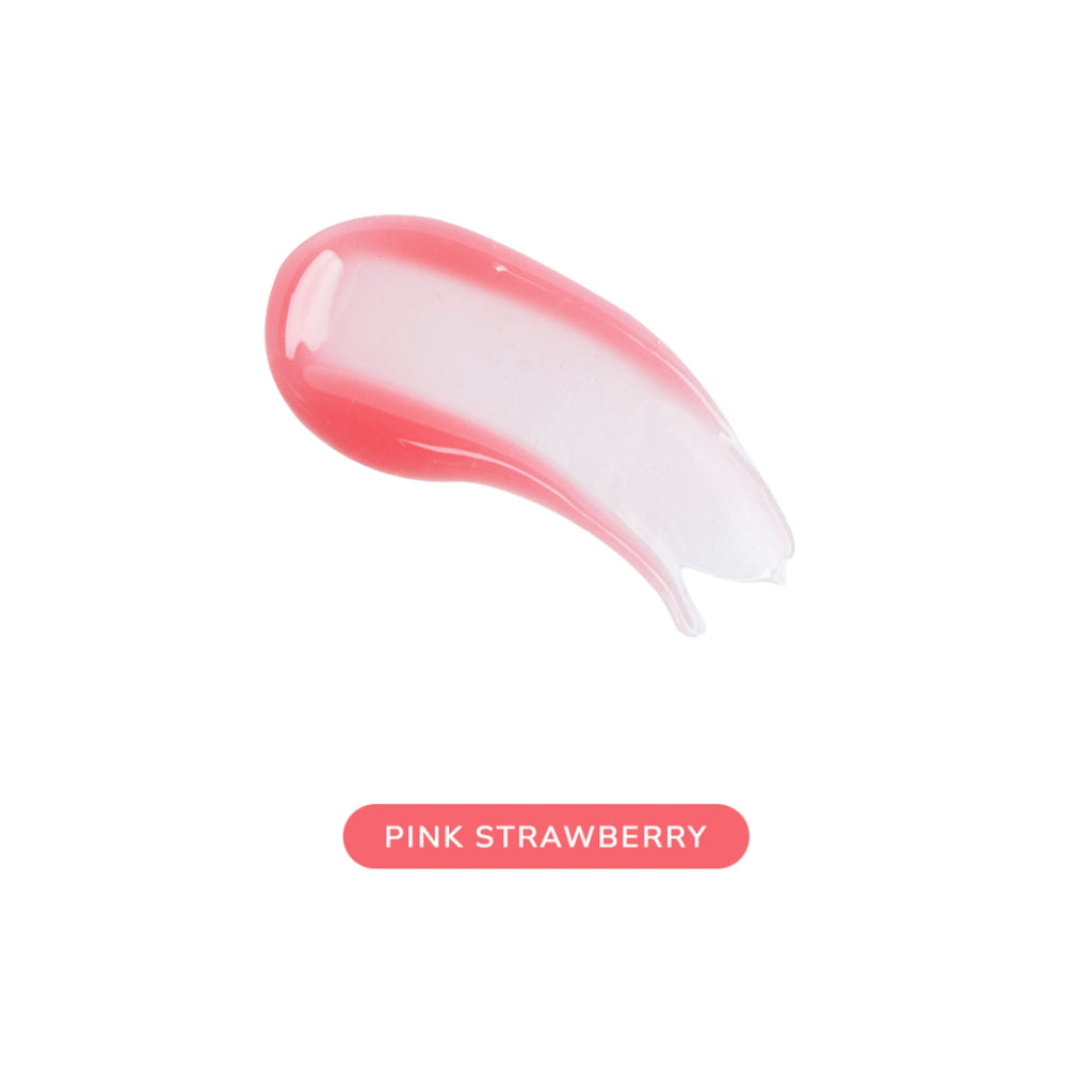 Makeup Revolution Juicy Peptide Lip Balm - Pink Strawberry | Grocsy