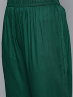 HERE&NOW Women Ethnic Motifs Yoke Design Kurta with Trousers & Dupatta | Grocsy