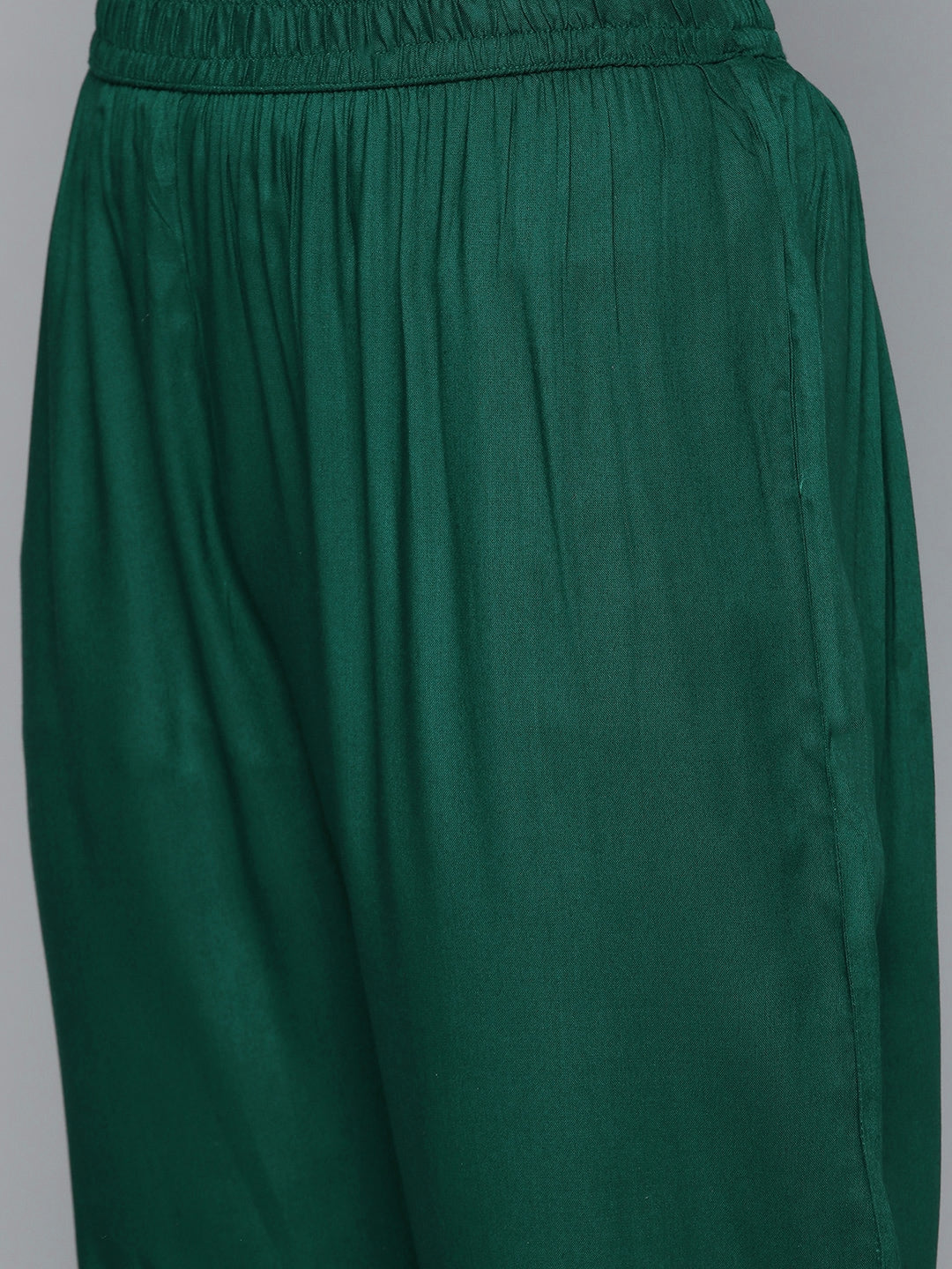 HERE&NOW Women Ethnic Motifs Yoke Design Kurta with Trousers & Dupatta | Grocsy